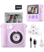 Instant Print Camera for Kids, Christmas Birthday Gifts for Girls Boys Age 3-12, - £11.22 GBP - £42.84 GBP