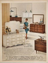 1962 Print Ad Bassett Furniture 5 Different Types of Dressers Bassett,Virginia - £11.28 GBP