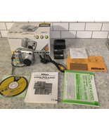 Nikon Coolpix E4300 Digital Camera Pre-owned with Battery &amp; Memory CD Co... - $127.74 CAD