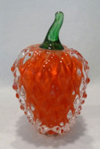 Whimsical Art Glass Strawberry by Ron Hinkle Glass of West Virginia (#11... - £19.98 GBP