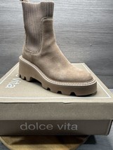 Dolce Vita Womens Hoven H2O Beige Chelsea Boots Size 6 - £48.51 GBP