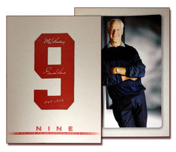 Gordie Howe &quot;Nine&quot; Book - Autographed - Detroit Red Wings - £209.39 GBP