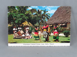 Vintage Postcard - Polynesian Cultural Centre Oahu - Hawaiian Service Inc - £11.75 GBP