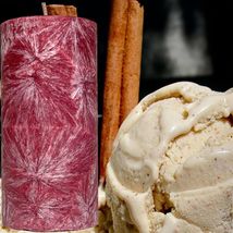 Creamy Cinnamon Vanilla Scented Palm Wax Pillar Candle - £19.69 GBP+