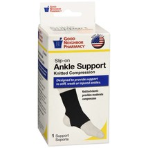 GNP Slip-on Ankle Support Knitted Compression Small - $271.21 MXN