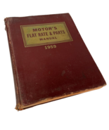 Motors Flat Rate &amp; Parts Manual Vintage 1959 31st Edition Auto Service S... - £8.88 GBP