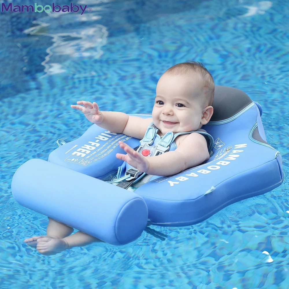 Mambobaby Baby Float With Roof Toddler Lying Swimming Ring Waist Non-Inflatable - £92.86 GBP+