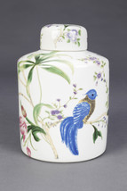 AA Importing Birds and Flowers Cylindrical Jar with Lid - £58.23 GBP
