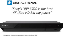 Sony UBP- X700M 4K Ultra HD Home Theater Streaming Blu-ray Player with H... - $2,117.75 MXN