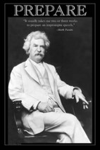 Prepare by Mark Twain - Art Print - $21.99+