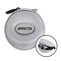 Invicta Single Watch Travel Case w/ Zipper, Gray - $326.19 MXN