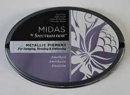 CRAFTERS Companion  MIDAS METALLIC PIGMENT INK PAD - Amethyst - Sealed - £13.54 GBP