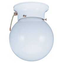 Sea Gull Lighting 5367PC-15 Flush Ceiling Light, White - £48.09 GBP