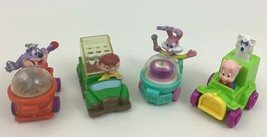Tiny Toons McDonald&#39;s Warner Brothers Toys Cartoon 4pcLot Vehicles Vintage 1992  - £10.05 GBP