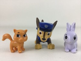 Paw Patrol Rescue Pups Chase Police Dog Bunny Kitty Friends 2016 Spin Master Toy - $16.78