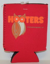 Red Hooters Beer Koozie Can Cooler Coozie Fredericksburg , VA - New with Tag! - £7.07 GBP