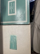 Set of 2 Avon Christmas Plates, 1973 & 1975 Wedgwood, England W/ Boxes - $17.50
