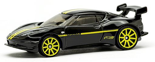 Hot Wheels - Lotus Evora GT4: HW City 2013 - Street Power #10/250 *Black* Item image 4