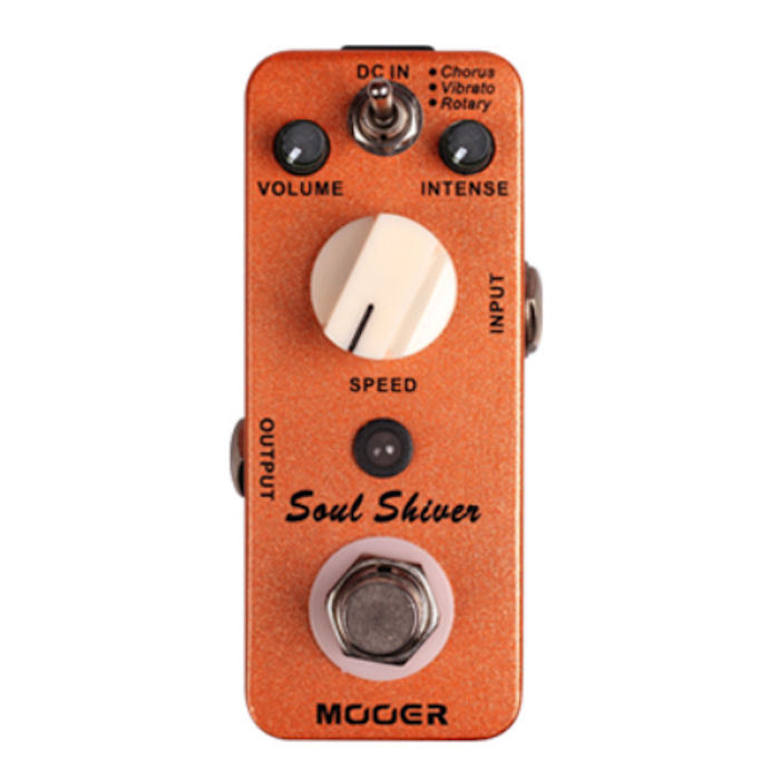 Primary image for MOOER SOUL SHIVER Multi Modulation Micro Effect Pedal  Chorus/ Vibrato/ Rotary F