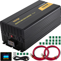 VEVOR Power Inverter, 5000 W Modified Sine Wave Inverter, DC 12V to AC 120V - $245.90