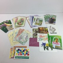 Vintage All Occasion Greeting Card Lot with Box Wedding Baby Birthday Thank You - £31.37 GBP