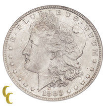 1883-O Morgan Silver Dollar Graded by NGC MS64 - £126.09 GBP