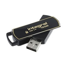 Integral Memory infd8gb360sec3.0USB 3.0Memory Stick With Secur Elock Sof... - £19.18 GBP