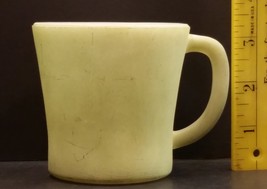 Vintage Glasbake Mug – Plain Green Exterior - Made in USA - $8.99