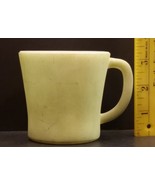 Vintage Glasbake Mug – Plain Green Exterior - Made in USA - £7.07 GBP