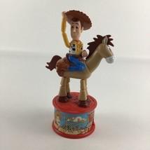 Disney Pixar Toy Story McDonald&#39;s Woody&#39;s Roundup Candy Dispenser Vintage 1999 - £18.31 GBP