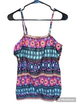 Unbranded Women&#39;s Multi Colored Swimsuit Top Lg - £8.69 GBP