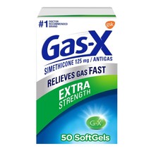 Gas X Extra Strength Gas Relief Softgels 50 Count for Fast Relief 09/26 ... - $334.31 MXN