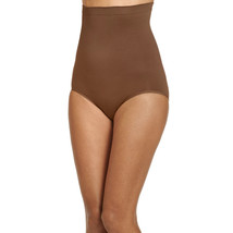 Jockey® Essentials Women&#39;s Slimming Cool Touch High Waist Brief, Coffee Size L - $15.83