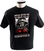 Mess With Me Ill Knock You Out Mess With My Family - £13.54 GBP+