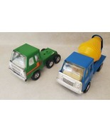 Vintage Metal Cement Truck Semi-Cab Made in Hong Kong Unbranded Lot of 2 - £19.20 GBP