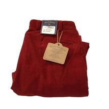 NWT Mens Size 33 33x31 Bills Khakis Red M2 Classic Fit 11 Whale Corduroy Pants - £57.66 GBP