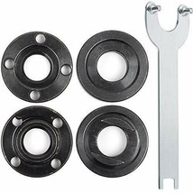 Angle Grinder Flange Nuts with Spanner Wrench Nut 4-1/2&quot; 5&quot; - £13.11 GBP