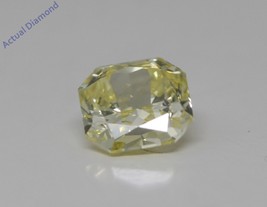 Radiant Loose Diamond (0.44 Ct,Fancy Intence Yellow Color,VVS2 Clarity) ... - £1,097.72 GBP