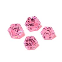 10.9 Carat 4 pcs Pink Tourmaline Handmade Loose Lot Gemstone for Jewelry Making - £14.44 GBP