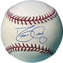 Dave/David Justice signed Official Rawlings Major League Baseball- COA (Braves/Y - £55.04 GBP