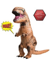 Adult Standard Inflatable T-Rex with Sound Costume - Jurassic World (a,w) - £158.26 GBP