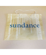 Sundance Boutique Shopping Gift Bag Turquoise &amp; Beige w/ Tree Print 12&quot;X... - £7.87 GBP