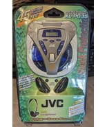 New JVC Portable CD PlayerXL-PG35 + headphones + AC adapter Hyper-Bass N... - £62.80 GBP