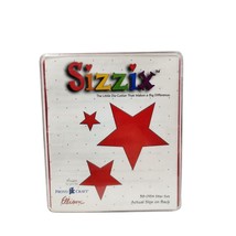 Provo Craft Sizzix Star Set 4 Piece Die Cutters 380154 Crafting Scrapbooking - £11.68 GBP