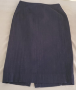 NWT White House Black Market Blue Denim Pencil Skirt  Misses Size 00 - $19.79