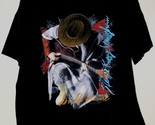 Stevie Ray Vaughan Concert Tour Shirt Vintage 1989 In Step Single Stitch... - $199.99
