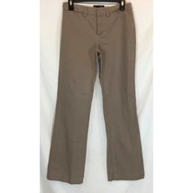 Banana Republic Martin Fit Womens sz 2 R Lt Brown Flat Front Pants - £11.48 GBP