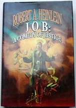 Rob&#39;t A Heinlein 1984 Hcdj 1st Print Job: A Comedy Of Justice Kansas Armageddon - $18.99