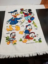 Vintage Fashion Manor Disney Towel Set - 2 Beach Towels &amp; 2 Hand Towels - USA - £70.54 GBP