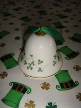 Galway Royal Tara Fine Bone China Shamrock Mini Bell - $13.99